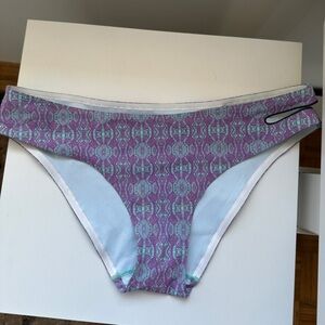 Under Armour Purple and Blue Faris Bikini Swimwear